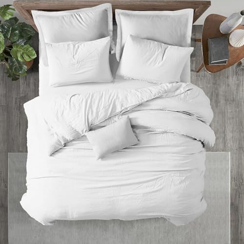 Oversized King Duvet Cover 120"x98" - 100% Egyptian Cotton, 1000 TC