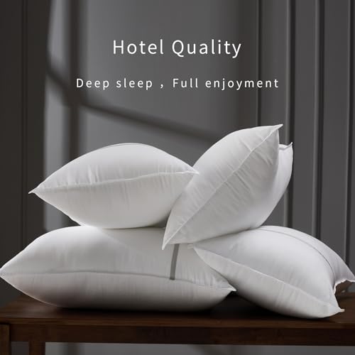 Cooling Medium Firm Bed Pillows Set of 2, 20x26 Inches