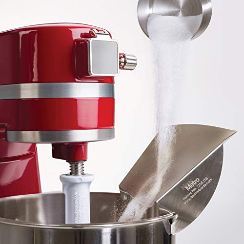 Stainless Steel Universal Mixing Bowl Pouring Chute - Set of 2