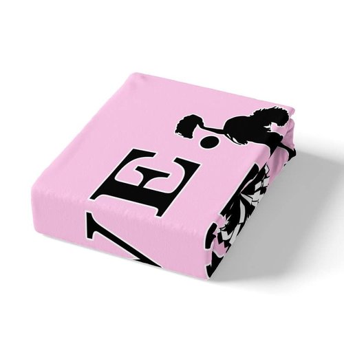 Cheer Fitted Sheet Queen Girls Cheerleading Bed Sheet Set for Kids Teens Adults Cheerleader Deep Pocket Sheet Pink Cheer Sports Room Decor Bed Cover 3Pcs with 2 Pillow Case