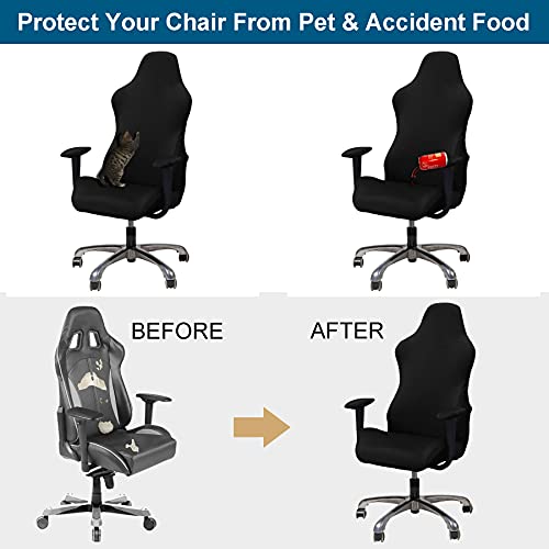 Gaming Chair Slipcover - Stretch Protector for Reclining Chairs