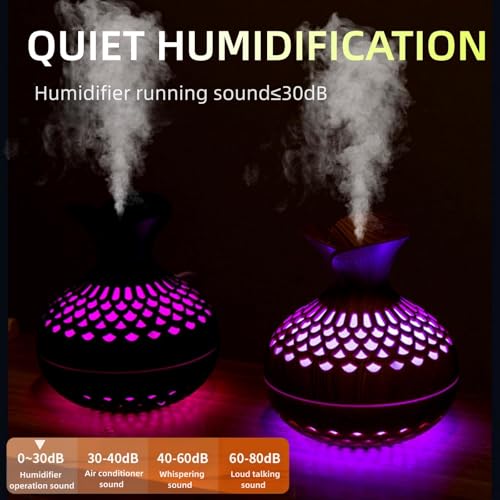Mini USB Flower Humidifier 300ml Desktop Desk Air Humidifier