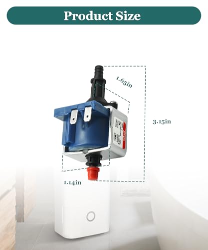 JYPC-2 Solenoid Water Pump 110V-120V 60Hz 16W for Dehumidifiers and Steamers
