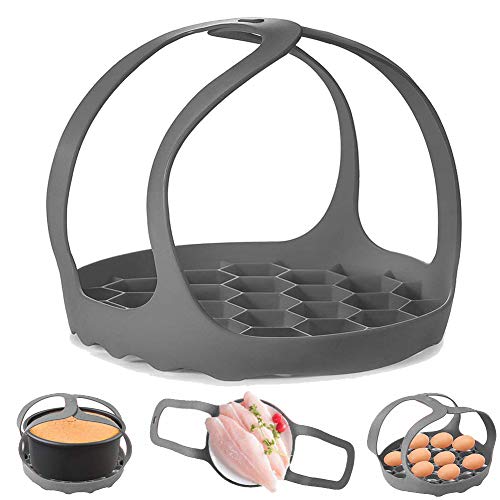 Silicone Pressure Cooker Sling for 6 Qt and 8 Qt Pots - Heat-Resistant Lifter