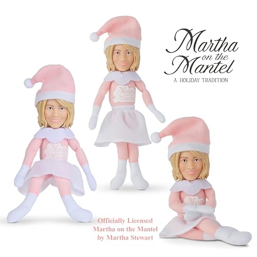 Martha Stewart Martha on a Mantle 12-Inch Holiday Plush Collectible