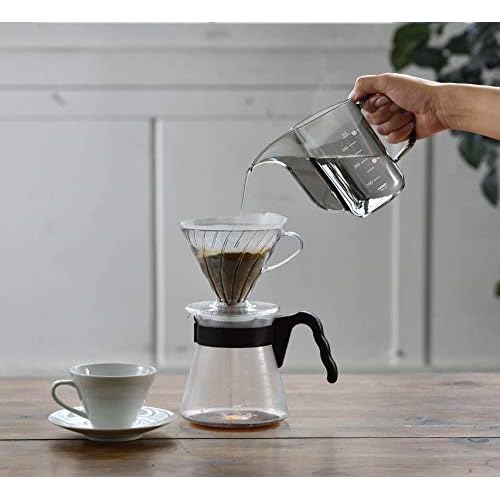 Hario V60 "Air" Drip Kettle, 350ml, Clear Black