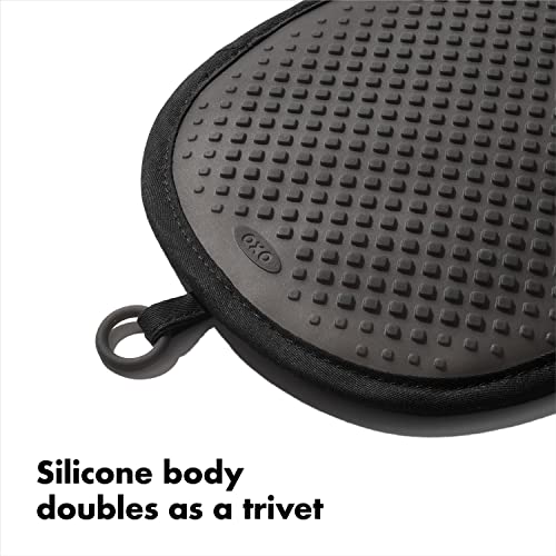 Silicone Pot Holder and Trivet - Heat-Resistant Non-Slip Kitchen Hot Pad