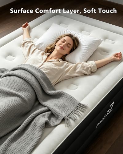 Twin Air Mattress with Built-in Pump - 18" Elevated Inflatable Guest Bed