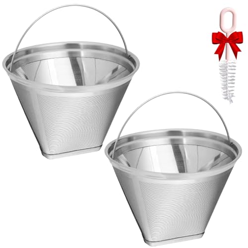 #4 Coffee Filter, Coffee Filter Compatible with Technivorm Moccamaster KBGV and KBT Coffee Machines, Reusable Metal Filters.