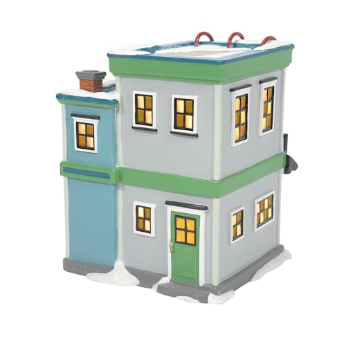 Department 56 Peanuts Village Chuck's Sporting Goods Store Lit Building, 6.81 Inch