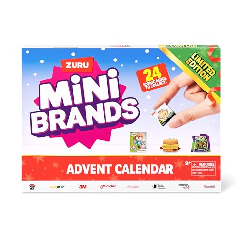 24 Days Miniature Toys Advent Calendar - Mystery Collectibles Set