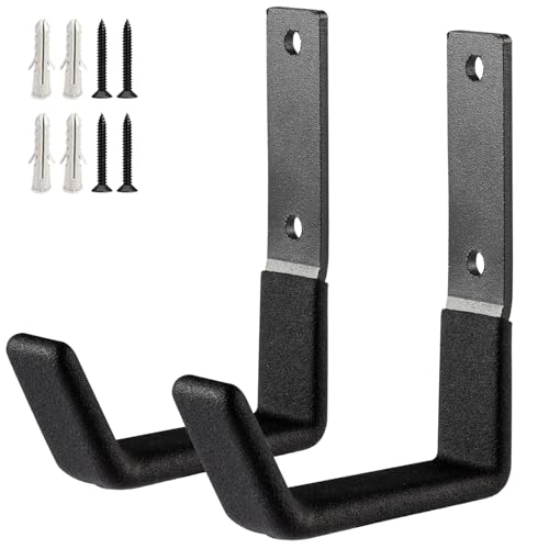 Heavy Duty Wall Mount Utility Hooks, Steel Garage Storage Hanger U-Hook