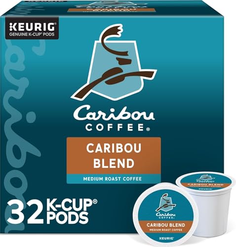 Caribou Coffee Medium Roast Coffee Pods 32 Count