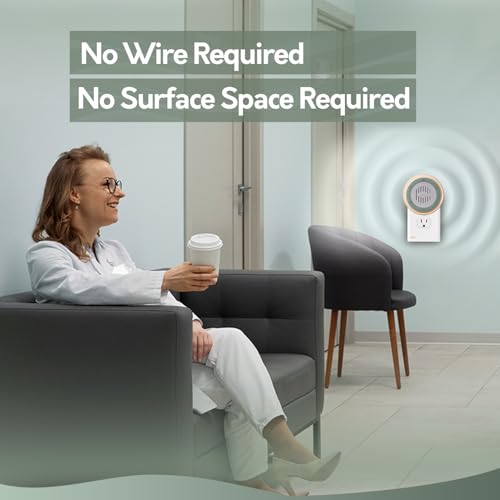 Plug-In White Noise Sound Machine with 20 Soothing Sounds & Night Light