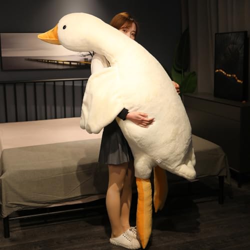 Giant Goose Stuffed Animal - 74.8 Inch Soft Plush Hugging Pillow