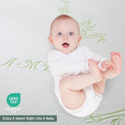 Waterproof Queen Mattress Protector - Cooling Breathable Cover, Fits 8-21 Inch