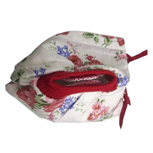 Vintage Floral Tea Cozy for 2-Cup Teapot, Insulated Cotton Kettle Cover