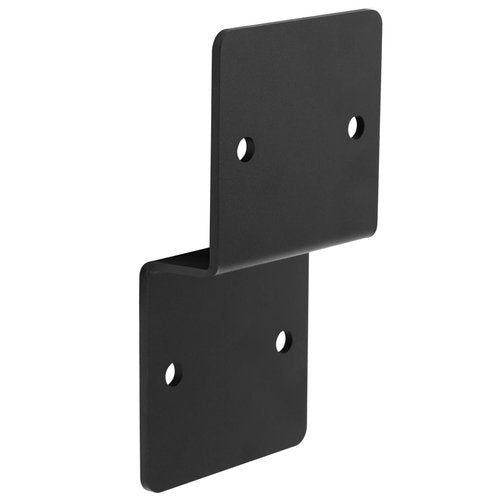 eoere 4 PCS Z Deck Joist Tie for Wood, Pergola Brackets Fits 2x6 Cross Joist and 6x6 Post, 6 Gauge, Width 5"