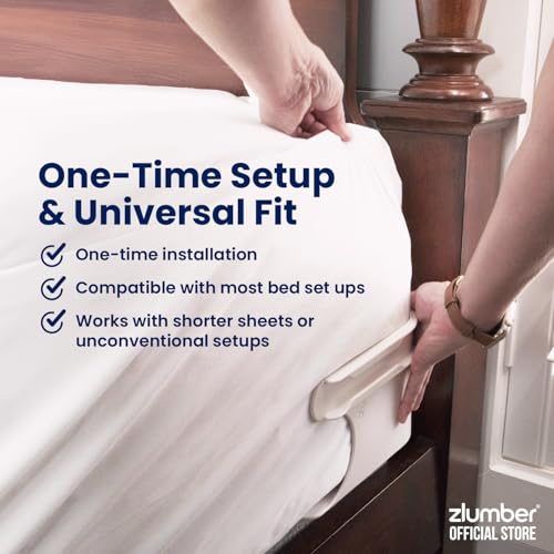 Heavy-Duty Bed Sheet Straps - Universal Mattress Sheet Fastener Holder