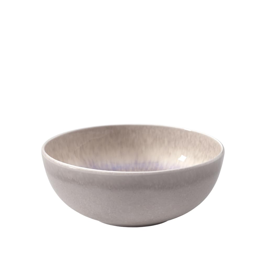 like. by Villeroy & Boch Perlemor Sand Individual Rice Bowl, Premium Porcelain, Made in Germany, Dishwasher and Microwave Safe, 6.5x2.5 in