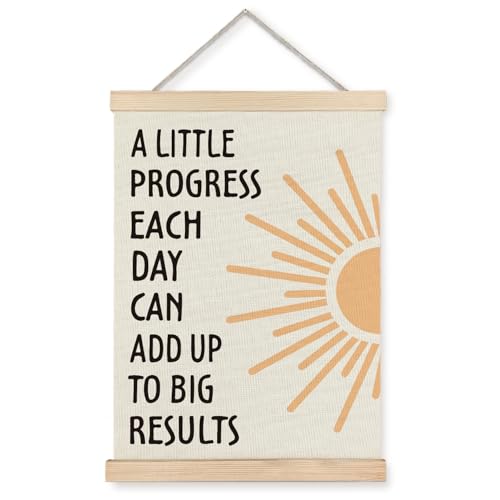 Positive Affirmations Wall Art Inspirational Quote Hanging Sign 12x16