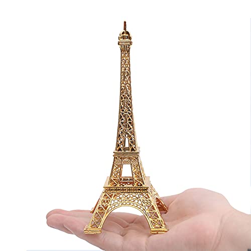 Eiffel Tower Statue 15cm Metal Paris Architecture Model Home Decor