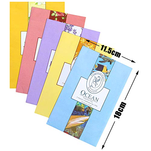 15-Pack Hanging Closet Sachets, Long-Lasting Scented Air Freshener Bags