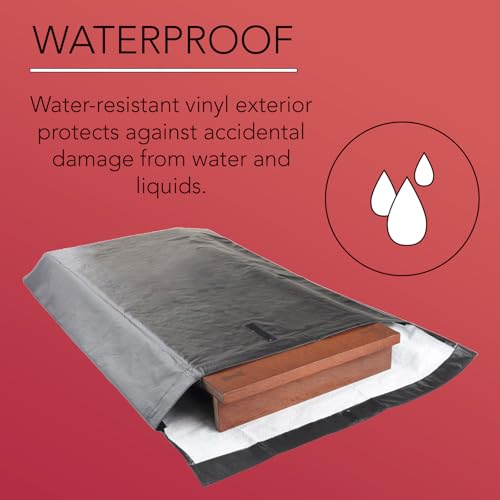 Heavy Duty Table Leaf Storage Bag, Waterproof Protective Cover, 52" x 28"