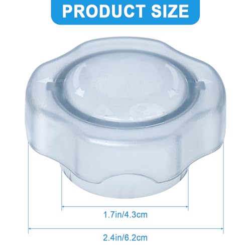 Replacement Lid Plug for Low Profile 64oz Blender Container BPA-Free
