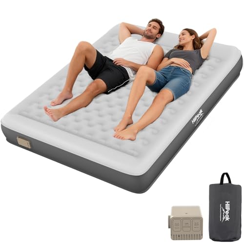 Queen Air Mattress with Built-in Pump - Eco-friendly TPU Design