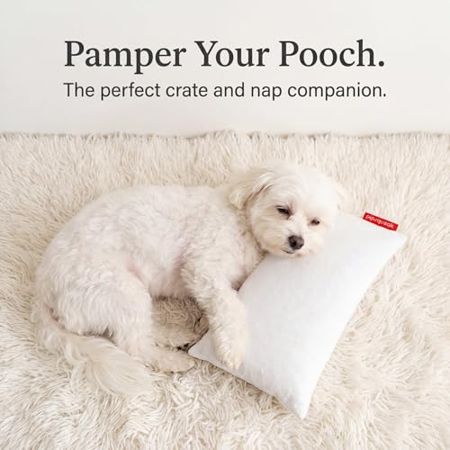 Travel Mini Pillow - Compact 11x7 inches for Kids, Toddlers & Pets - Gray