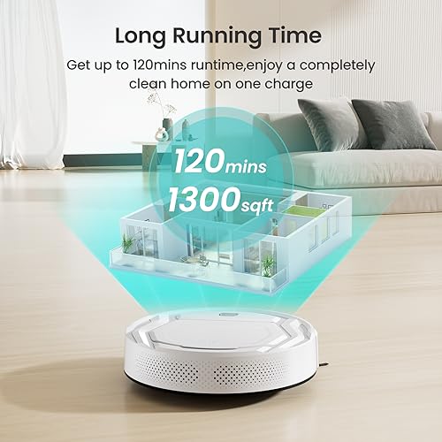 Lefant M210 Robot Vacuum Cleaner for Pet Hair, Wi-Fi & Alexa Control