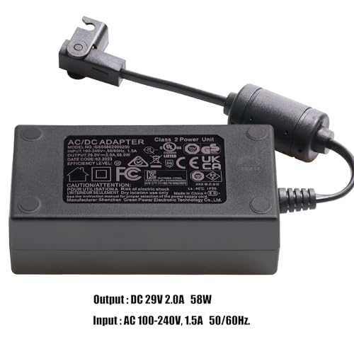Universal Recliner Power Supply 29V 2A Adapter Transformer with 2-Pin Connector