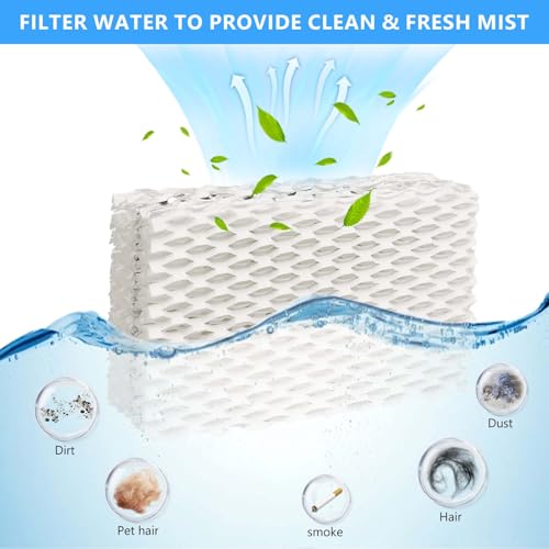 4-Pack WF813 Humidifier Filter Replacement Wick for Cool Mist Humidifiers