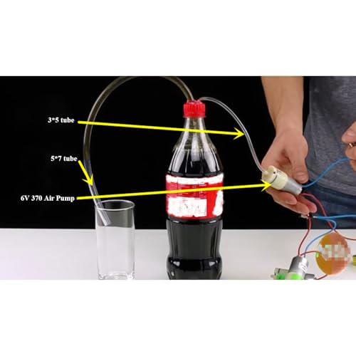 DIY Drink Fountain Machine Kit with 6V Mini 370 Air Pumps and Tubing