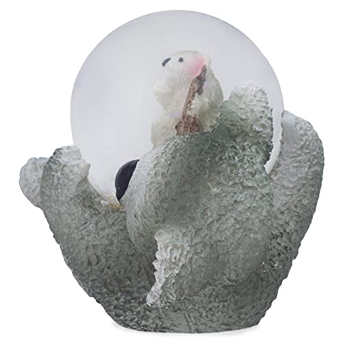 Koala and Joey Baby Water Snow Globe Miniature 45mm Polyresin Figurine