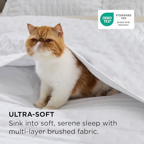 Ultra Soft Twin XL Quilt - Lightweight White Bedspread Coverlet 68x86