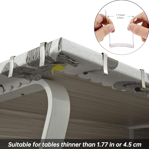 32-Pack Stainless Steel Tablecloth Clips for Picnic and Outdoor Tables