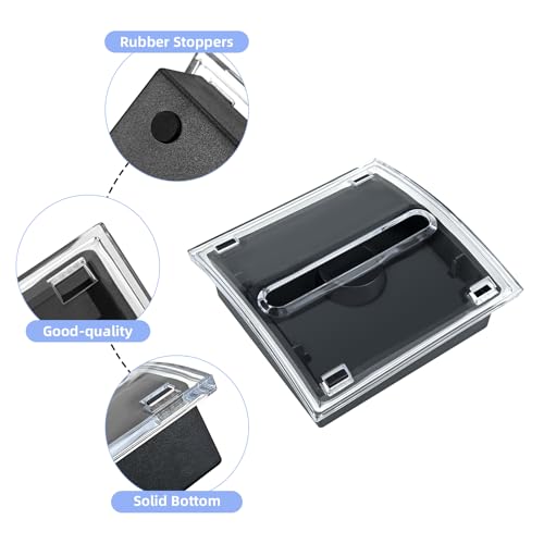Pop-Up Sticky Note Dispenser 3x3 Inches with Black Base