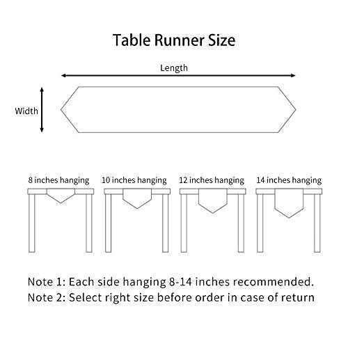 ARTABLE Off White Lace Table Runner Macrame Dresser Scarf 10x47 Inch - Variation Offwhite-2