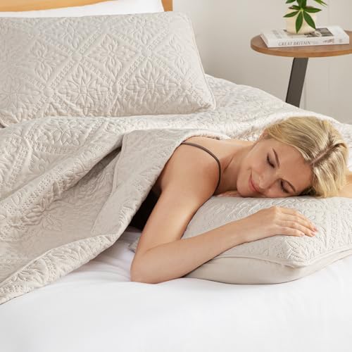Exclusivo Mezcla Full/Queen Quilt Set - Lightweight Bedspread Coverlet