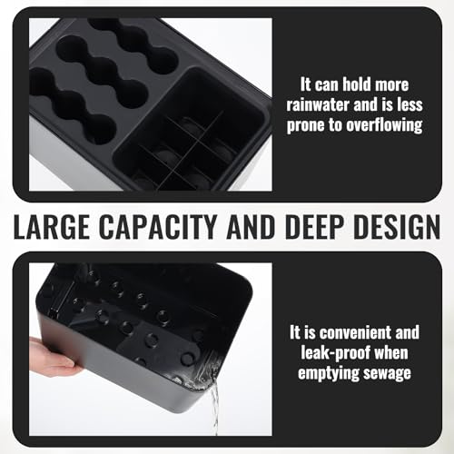Compact Umbrella Stand with Drip Tray - Space-Saving Indoor Storage Rack