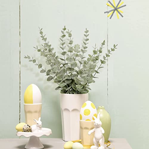 18pcs Artificial Eucalyptus Stems - Realistic Home Decor