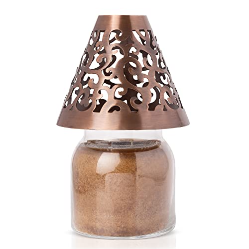 Copper Victorian Candle Shade - Unique Home Decor Accent