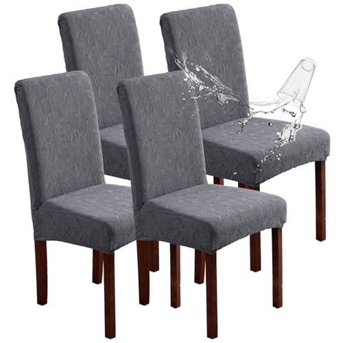 Waterproof Stretch Dining Chair Covers - Removable & Washable