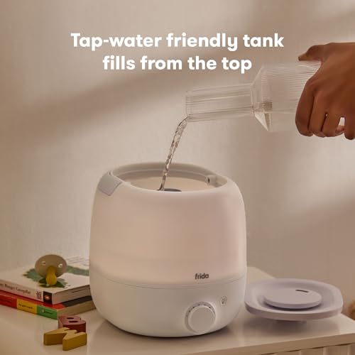 3-in-1 Cool Mist Humidifier, Essential Oil Diffuser and Nightlight