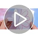 12-Sheet Daisy Wall Decals, Peel and Stick Floral Vinyl Flower Stickers