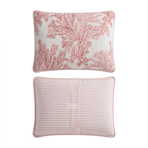 Reversible Twin Quilt Set - 100% Cotton Bedding with Sham