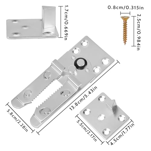 Heavy Duty Sectional Couch Connectors, Adjustable Interlocking Sofa Clamps