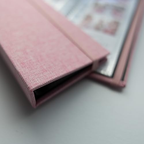 Photo Booth Strip Album - 2x6 Picture Keepsake Book - Woven Hard Cover